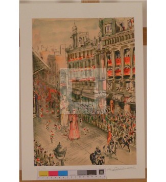 PROCESSÓ DEL CORPUS, BARCELONA 1947