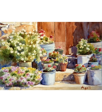 Portal de flores