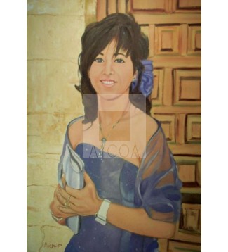 La dama de la rosa