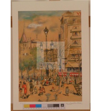 PLAÇA CATALUNYA, BARCELONA 1947