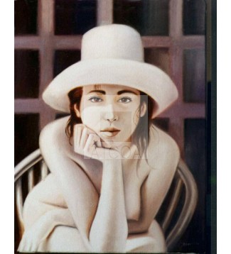 Muchacha con sombrero