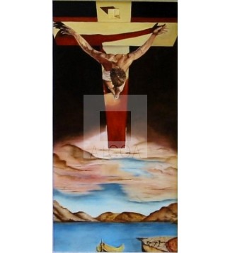 Cristo Homenaje a Dali