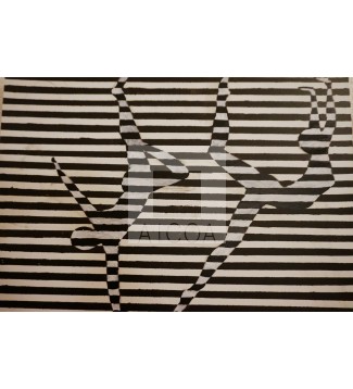 DANZA REVERSIBLE BLANCO Y NEGRO